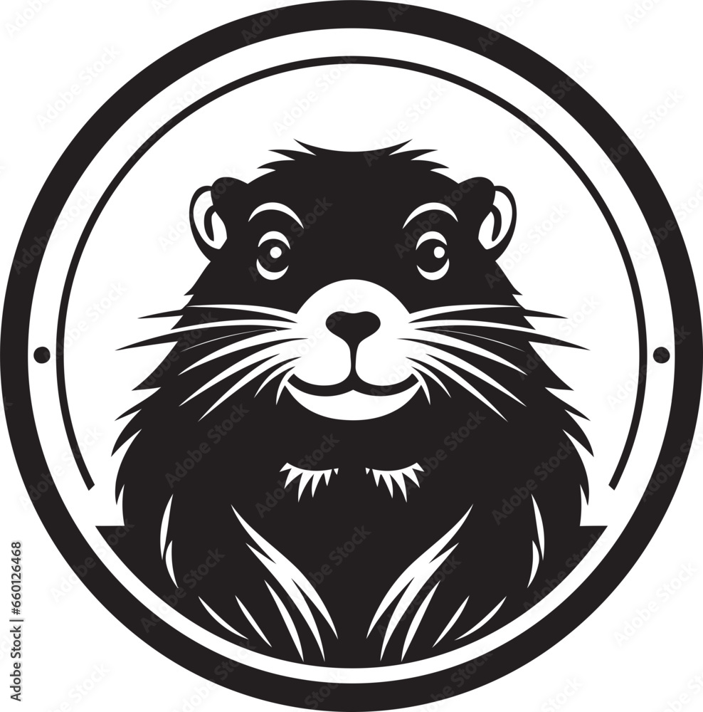 Beaver King Badge Beaver Crowned Insignia Beaver King Badge Beaver Crowned Insignia