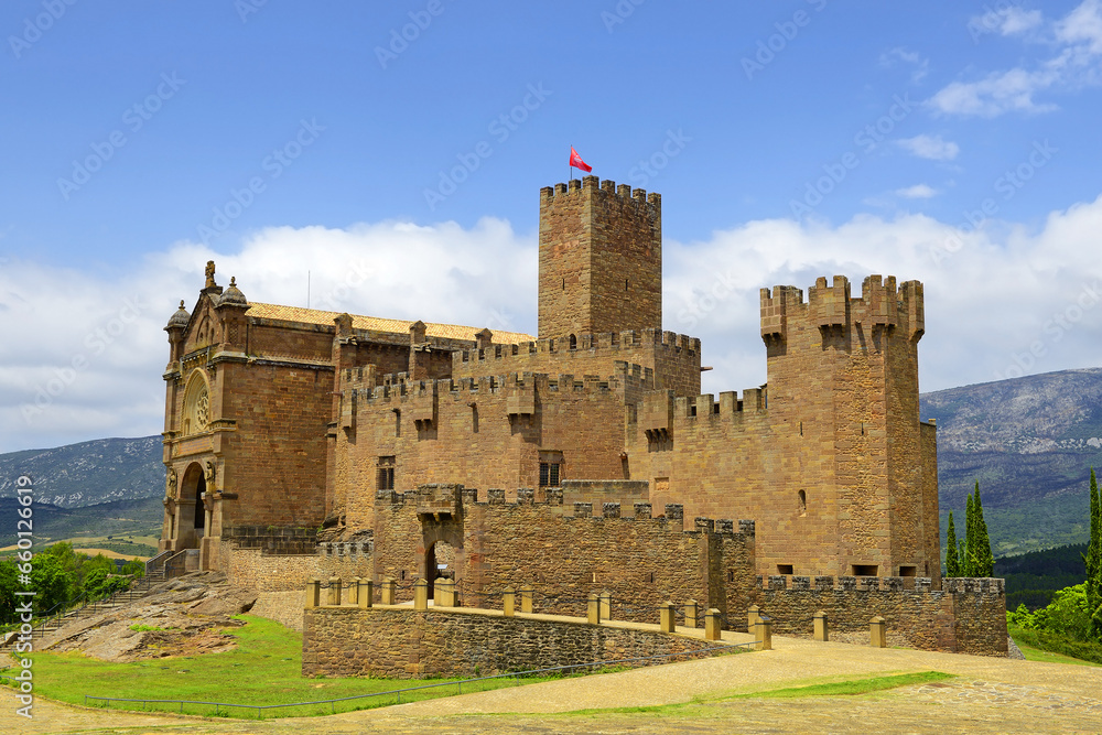 Javier Castle - Impressive 10th century Javier castle in Navarra, Spain