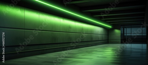 Fluorescent tube s light in the building © Vusal