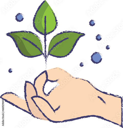Herbal hand drawn vector illustration