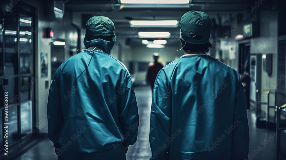 clinic, profession, people, healthcare and medicine concept - medic or doctor walking to help clinic, profession, people, healthcare and medicine concept - medic or doctor walking to help