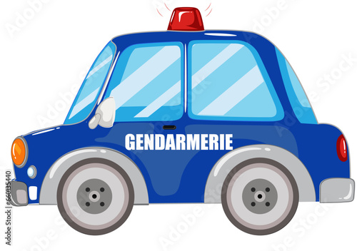 VOITURE DE POLICE ET DE GENDARMERIE