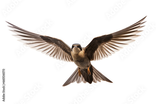 Realistic Swiftlet Beauty on transparent background © Artimas 