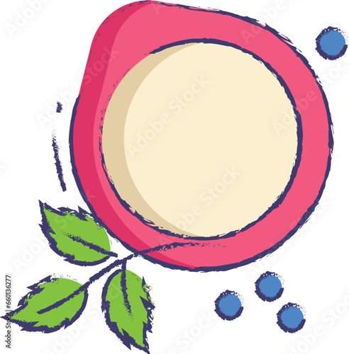 baby puree bowl hand drawn vector illustration
