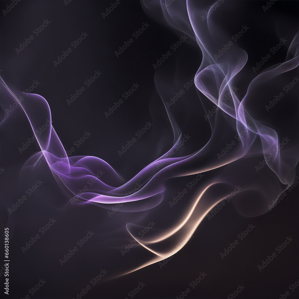 abstract smoke background - Gray background - Gray abstract - Curves and lines - Generative AI abstract smoke background - Gray background - Gray abstract - Curves and lines - Generative AI