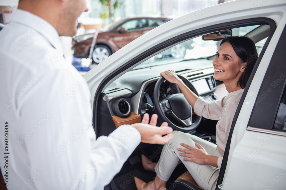 Visiting car dealership Visiting car dealership