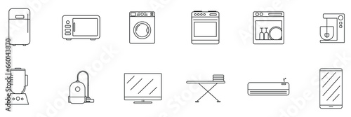 household appliances line set