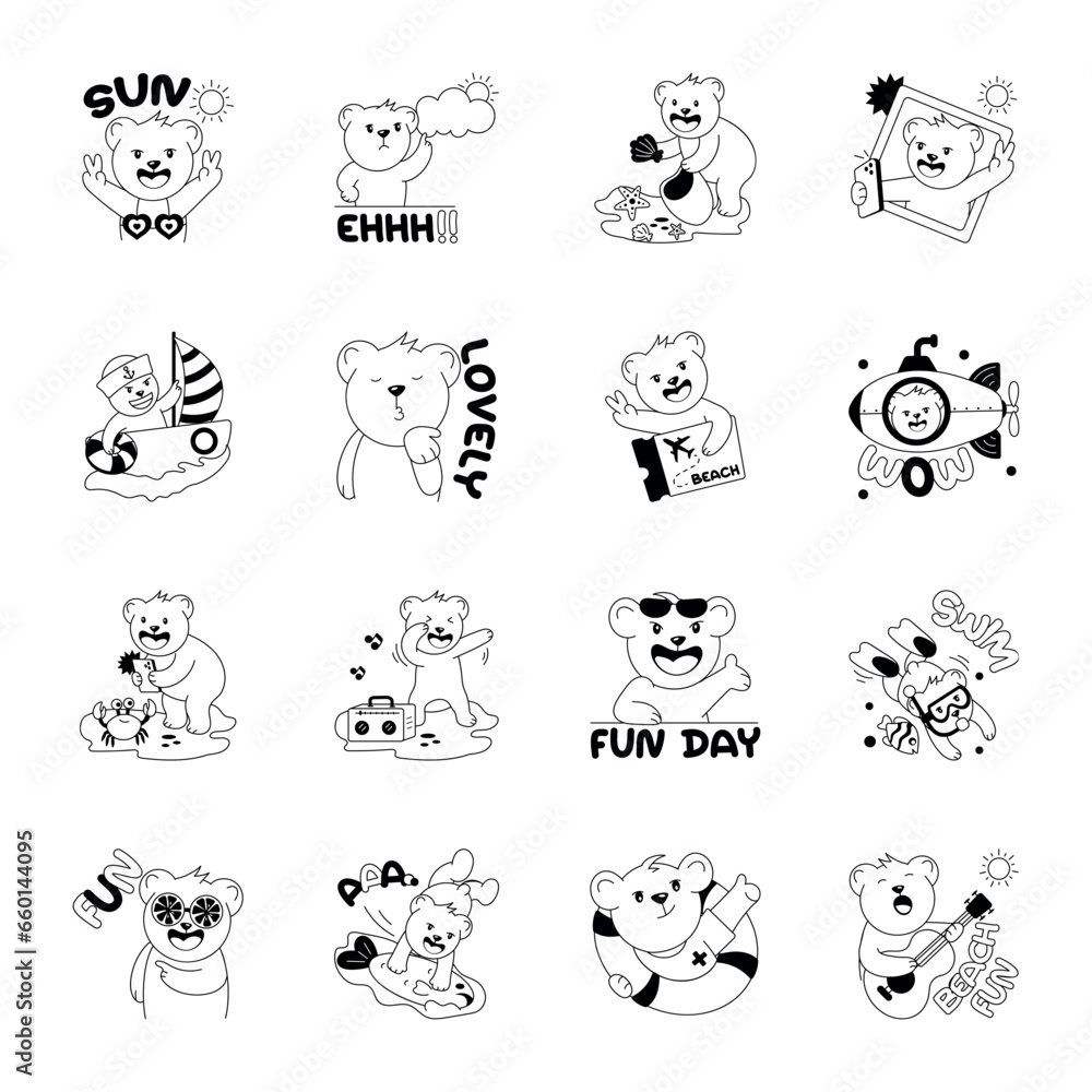 Bundle of Beach Fun Glyph Stickers
Bundle of Beach Fun Glyph Stickers