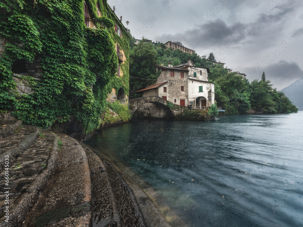Nesso - a comune in the Province of Como in the Italian region Lombardy