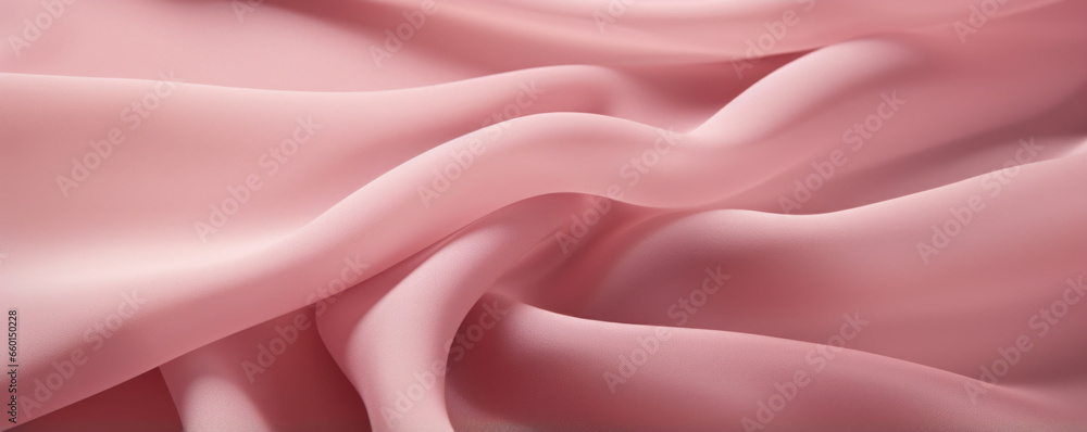 Closeup of a dusty rose chiffon fabric with a delicate and appearance, perfect for layering or adding a subtle touch of color. Closeup of a dusty rose chiffon fabric with a delicate and appearance, perfect for layering or adding a subtle touch of color.