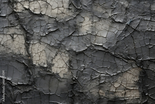 Closeup of frayed and torn rubber, with intricate patterns and a mix of thin and thick areas. The texture appears to be delicate and fragile, but also has resilience and strength.