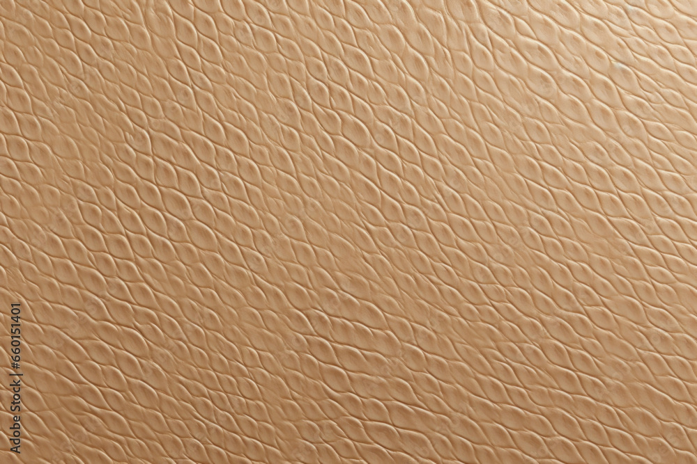 Texture of faux ostrich leather With a distinctive faux pattern, this texture mimics the look of ostrich skin. It has a glossy finish and is known for its durability and resistance to scratches. - obrazy, fototapety, plakaty 
