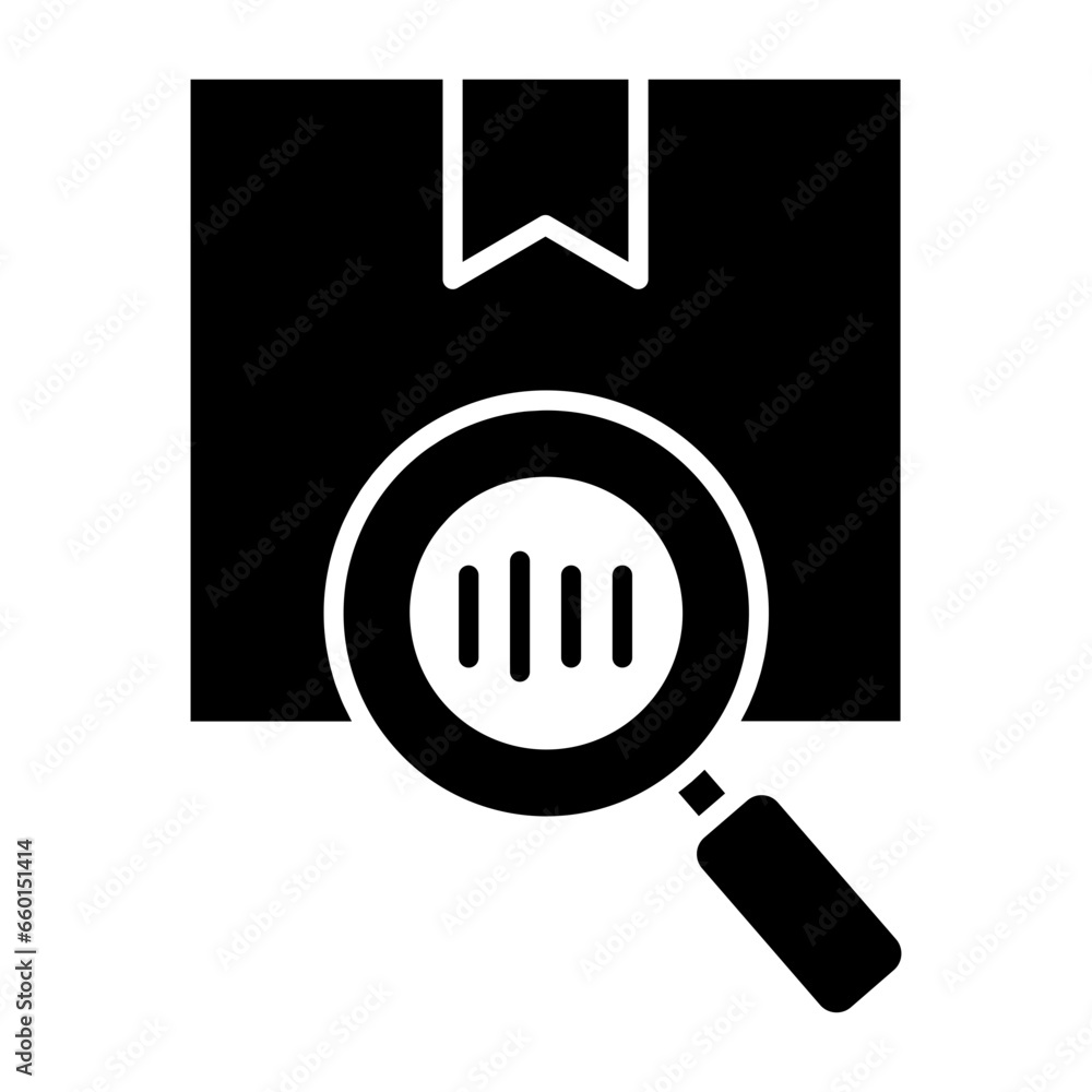 Logistic Network Glyph Icon Logistic Network Glyph Icon