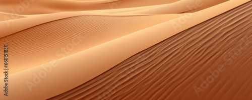 Texture of rippling sand dunes  carved by the unrelenting force of wind  creating endless patterns and ridges.