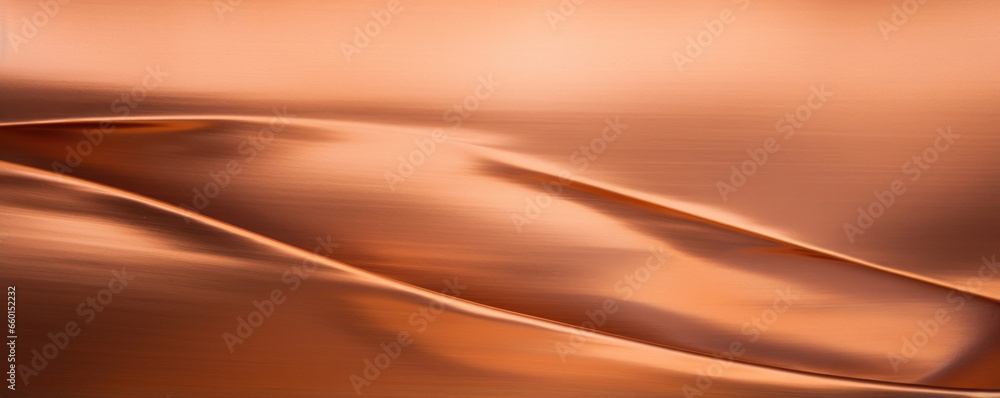 Texture of polished copper with a sleek, modern look, featuring clean lines and a smooth, flat surface. Texture of polished copper with a sleek, modern look, featuring clean lines and a smooth, flat surface.