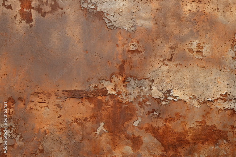 Texture of a rusted metal with a bumpy and uneven surface, showcasing the natural weathering and corrosion over time.