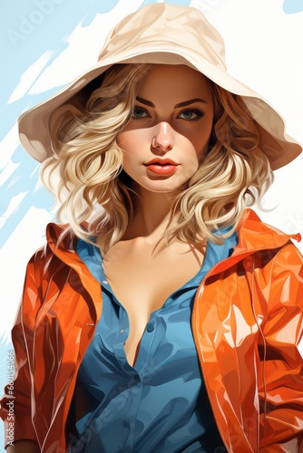 woman with bag