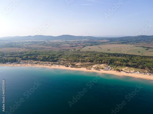 Aerial view of Gradina (Garden) Beach, Bulgaria © Stoyan Haytov