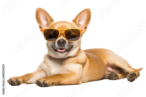 Dog Days in Shades on isolated background © Artimas 