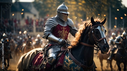 Medieval Valor: Knight in cavalry