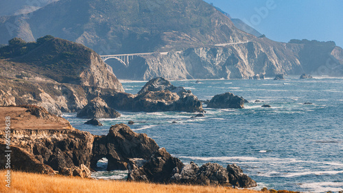 California Big Sur Bridge View