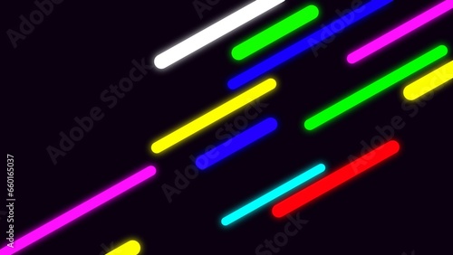 abstract colorful line news background illustration.