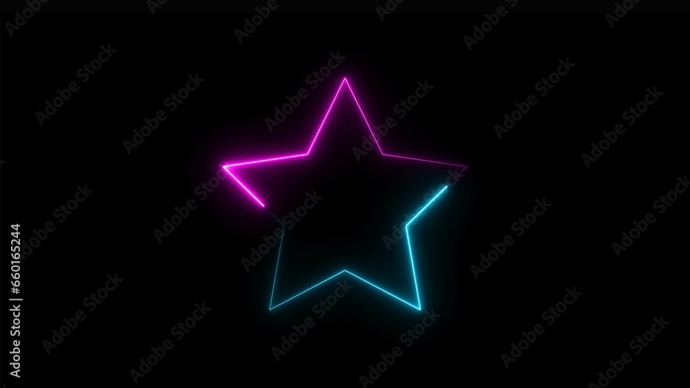abstract beautiful neon light loading star illustration background abstract beautiful neon light loading star illustration background