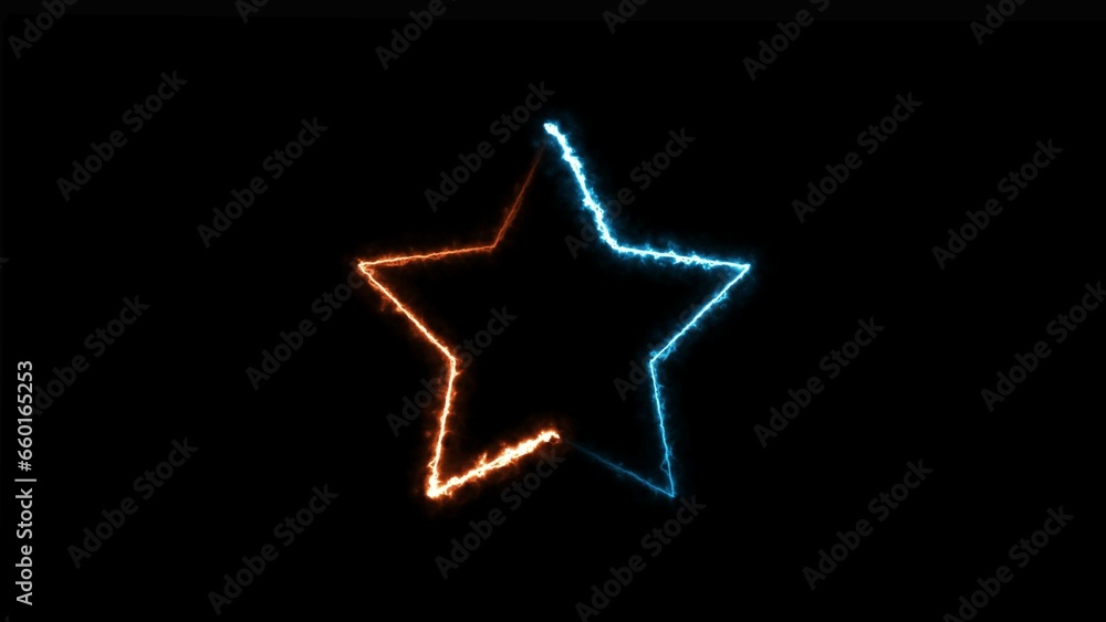 abstract beautiful neon light loading star illustration background abstract beautiful neon light loading star illustration background