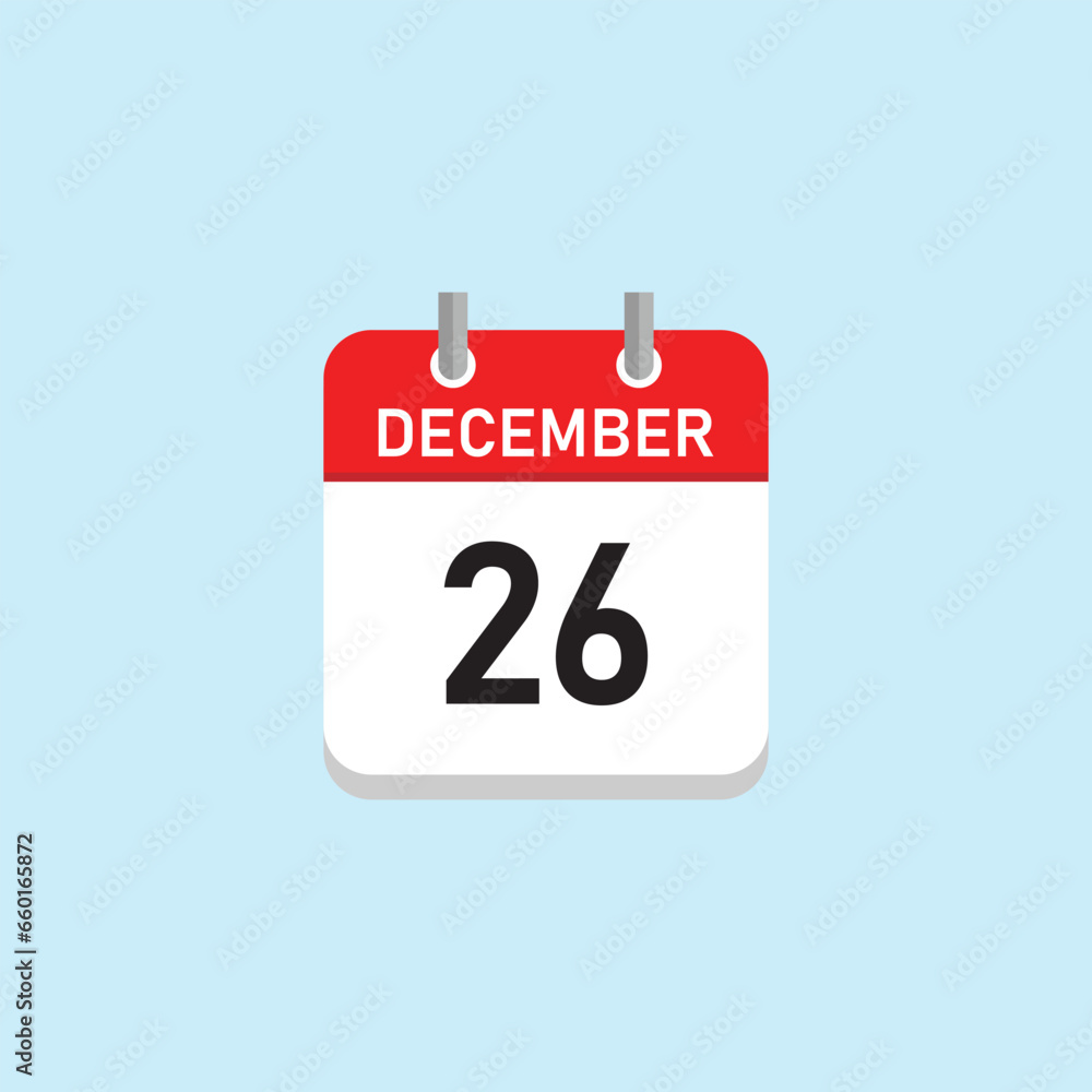 December 26 Concept Design. Vector Illustration. December 26 Concept Design. Vector Illustration.