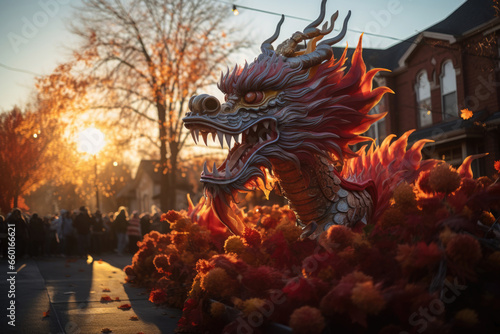 A vibrant display of Chinese culture and tradition  this dragon parade is a must-see for any visitor to China