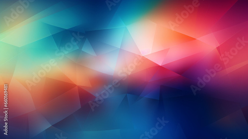 Gradient abstract design with a split tone colored background, Generative AI