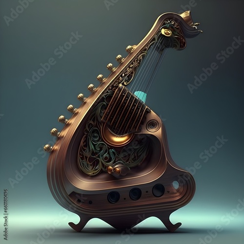 a new unique type of musical instrument that hasnt been invented yet  photo