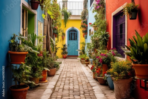 A Symphony of Colors  Courtyards of Charm