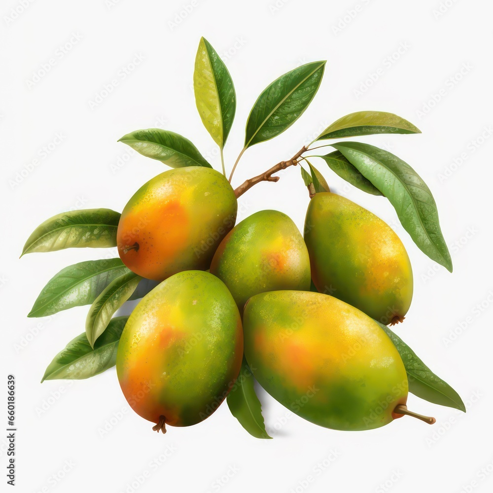 ripe apricots with leaves ripe apricots with leaves