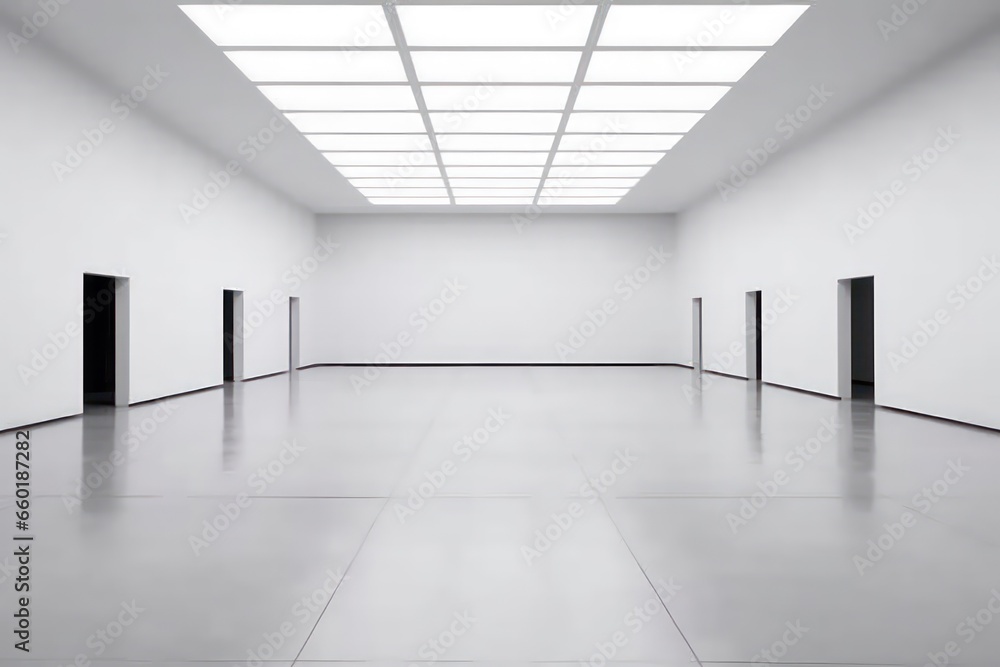 Obraz premium empty room with a window