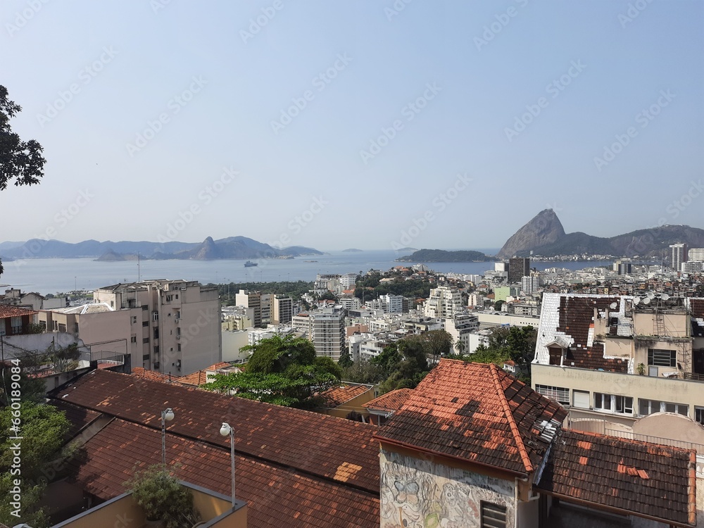 Rio de Janeiro vista de Santa Teresa, Brasil