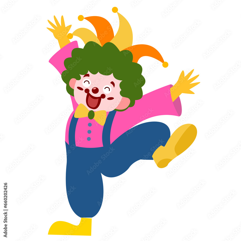 Clown Illustration Clown Illustration