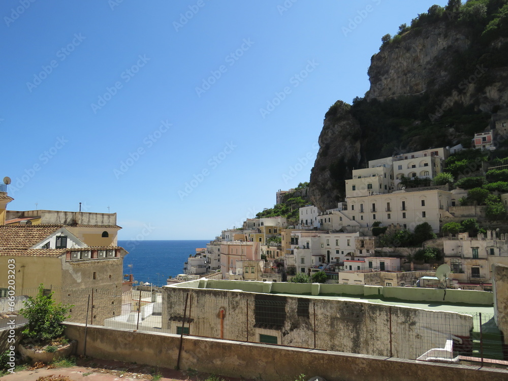 Fototapeta premium Atrani, Costiera amalfitana, Italia