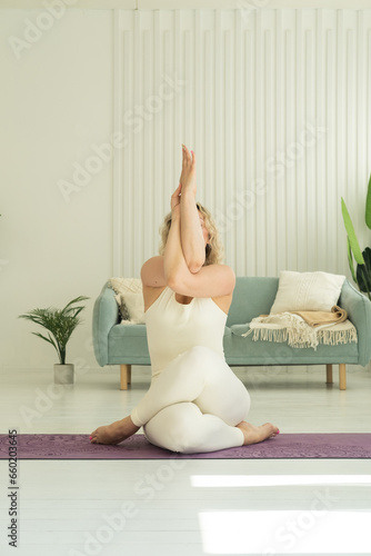 Yoga asana series, Gomukhasana aka Cow Face Pose