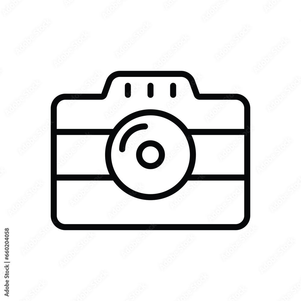 Camera icon design, illustration design Camera icon design, illustration design