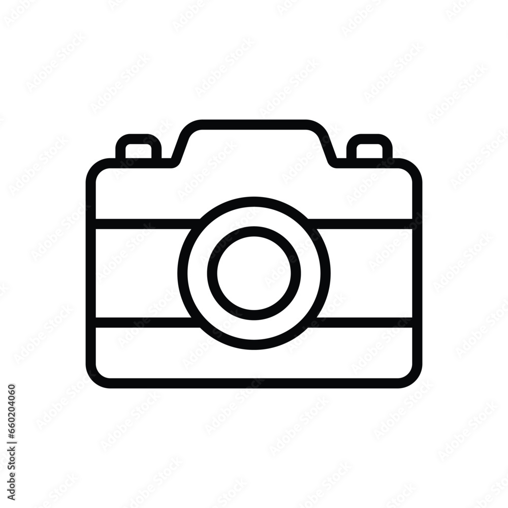Camera icon design, illustration design Camera icon design, illustration design