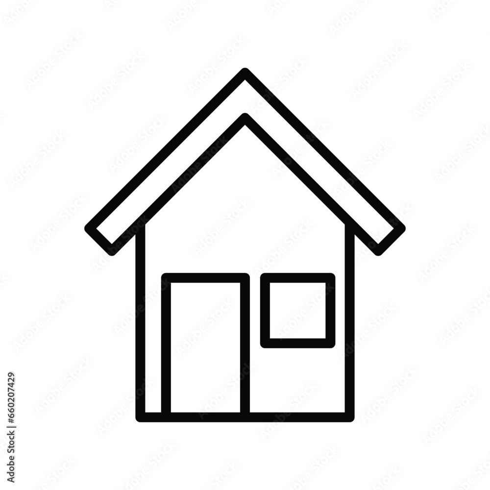 Home icon design, illustration design Home icon design, illustration design