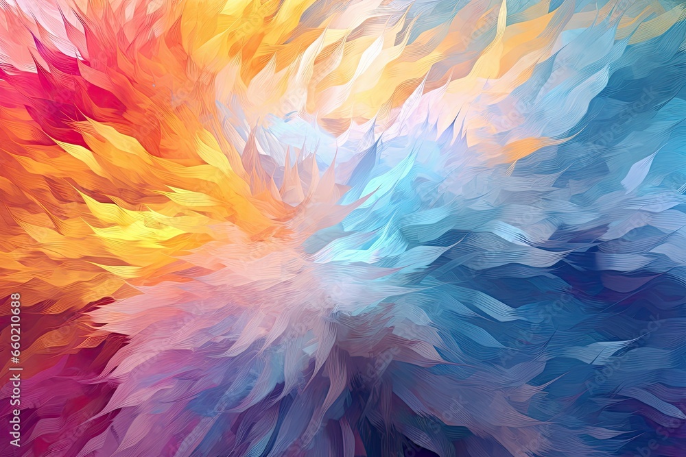 Abstract Multicolor Background: Vibrant Hues Interacting in Dynamic Play of Light, generative AI Abstract Multicolor Background: Vibrant Hues Interacting in Dynamic Play of Light, generative AI