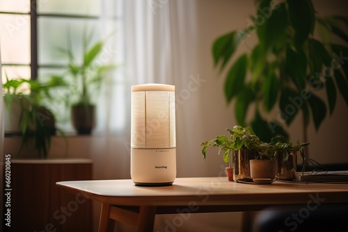 Air purifier Give the room a minimalist style