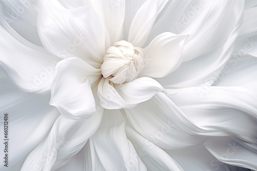 Abstract White Background: A Serene Canvas of Pure Beauty, generative AI