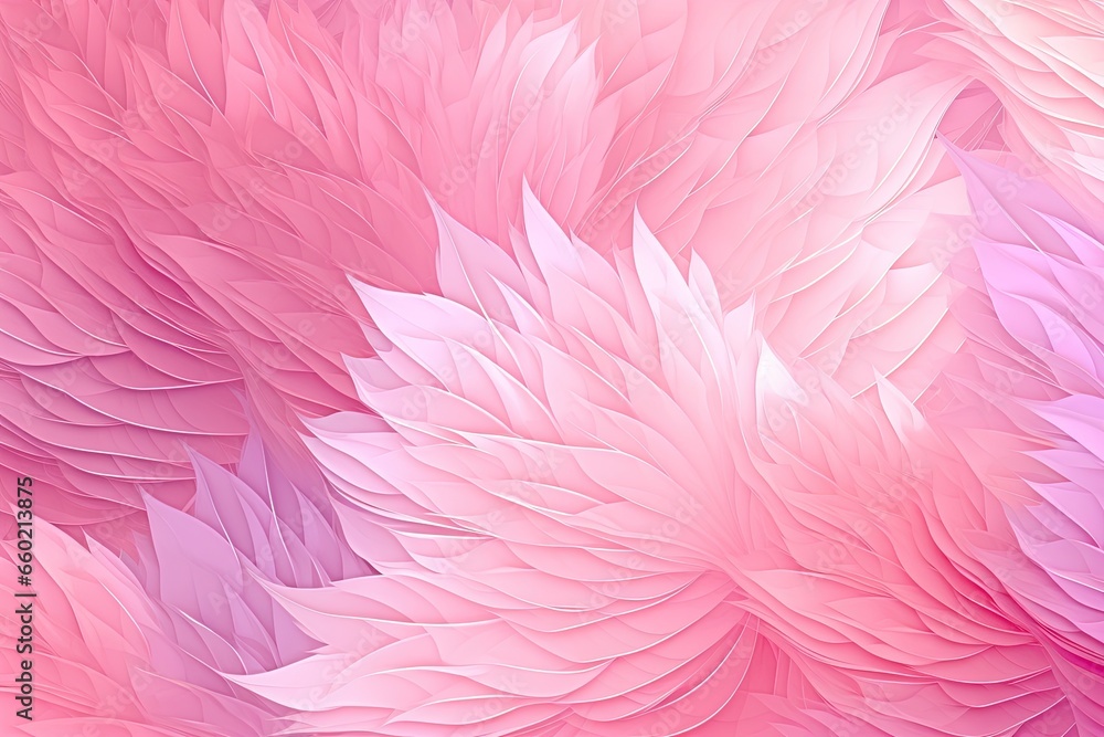 Romantic Pink Abstract Background: Sweet Elegance in a Captivating Visual Display, generative AI