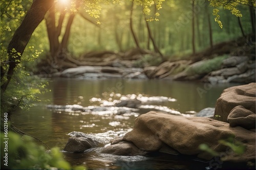 River Stones Maternity Digital Backdrop photography background forest maternity props river overlays photoshop landscape maternity shoot