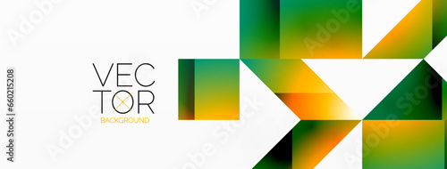 Minimalist elegance - lines, squares, triangles converge on white. Geometry essence showcased in serene harmony. Harmonizing essential shapes on a pristine backdrop