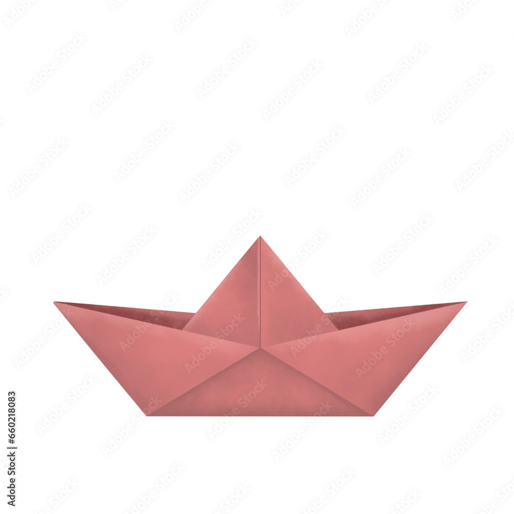 red paper boat red paper boat