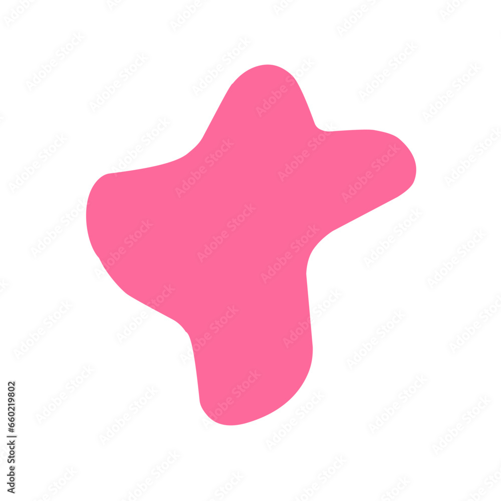 pink fluid blob pink fluid blob
